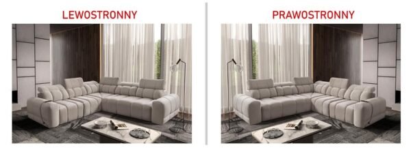 AVELIO III modular corner sofa from a high angle.
