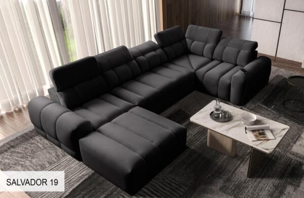 AVELIO IV sofa displaying its ergonomic and comfortable backrest design.