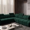AVELIO IX sofa armrest with sleek modern lines.
