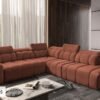 AVELIO IX sofa with the sleeping function partially extended.