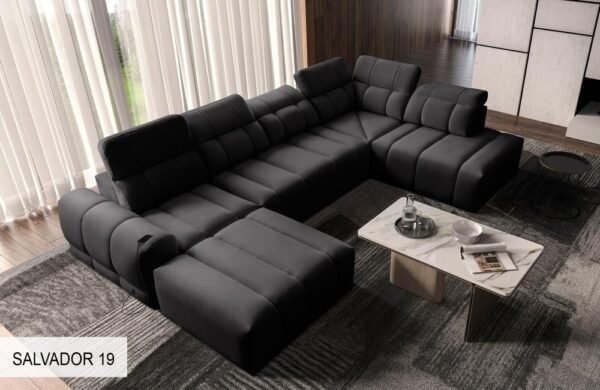 AVELIO VI corner sofa: a blend of functionality and contemporary style