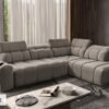 AVELIO VII corner sofa from an elevated perspective, spacious