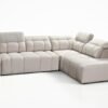 AVELIO VII corner sofa with adjustable headrests and storage