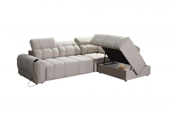 Contemporary AVELIO VII sofa with integrated USB port