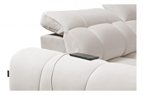 AVELIO VIII corner sofa from a front-angle perspective