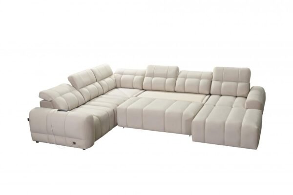AVELIO VIII corner sofa transformed into a large bed