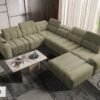 View of AVELIO VIII sofa's durable frame and construction