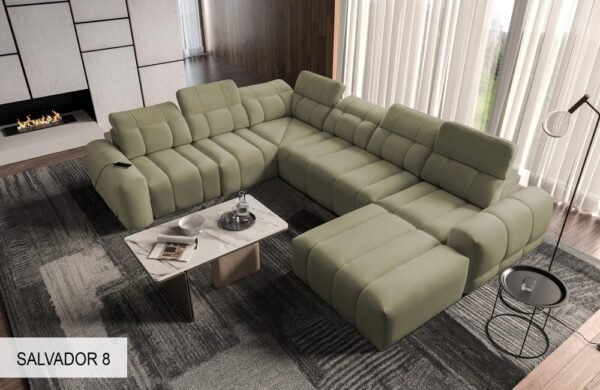 View of AVELIO VIII sofa's durable frame and construction