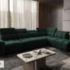 AVELIO XI sofa with its sleeping function partially open