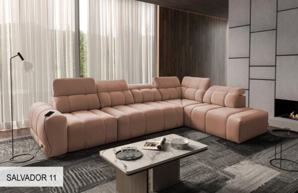 Comfortable seating arrangement of the AVELIO XI corner sofa