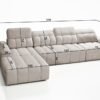 AVELIO XII corner sofa dimensions diagram