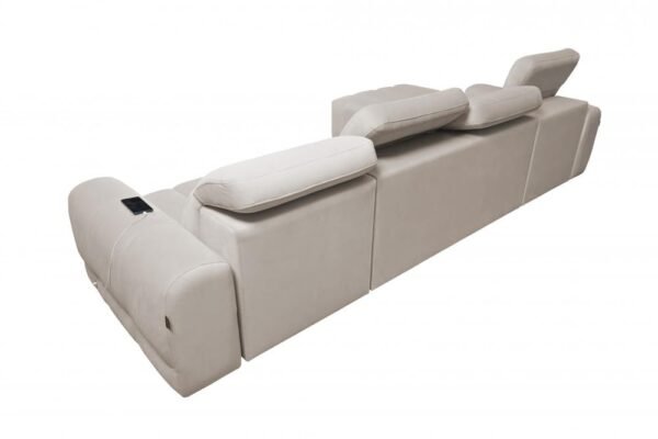AVELIO XII sofa bed function partially extended for sleeping