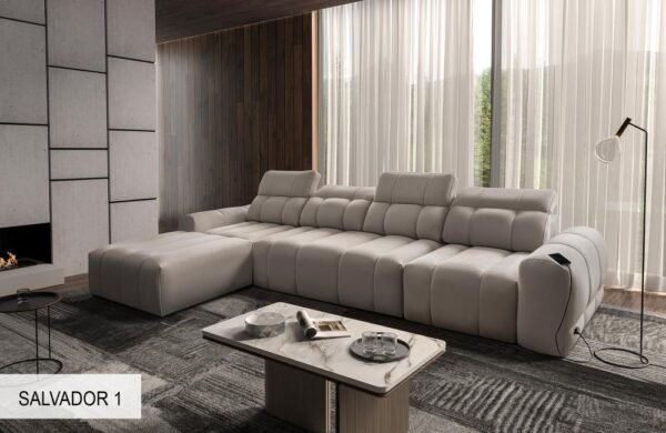 AVELIO XII corner sofa in modern living room setting