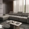 AVELIO XII corner sofa showcasing its modular chaise lounge feature