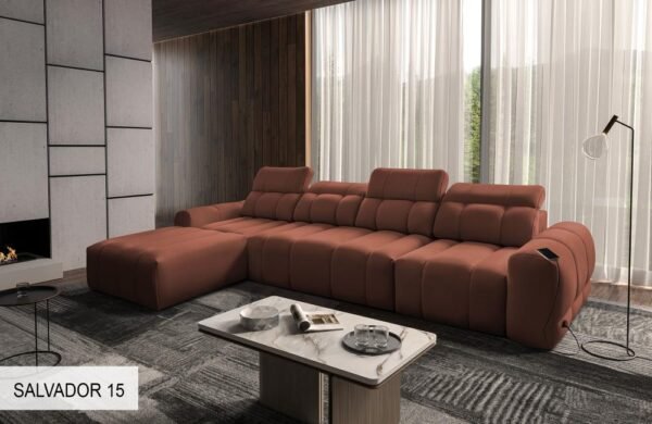 Variety of available fabric textures for AVELIO XII sofa