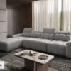 AVELIO XII sofa with elegant black legs and modern design
